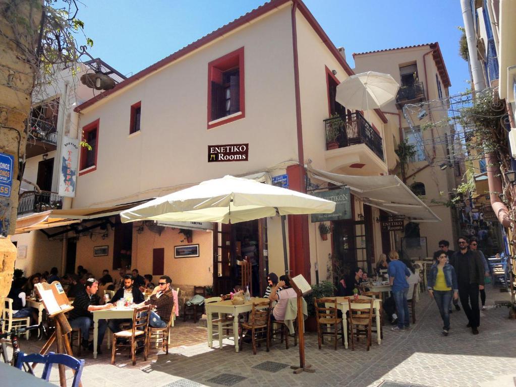 Enetiko Rooms Chania  Exteriör bild